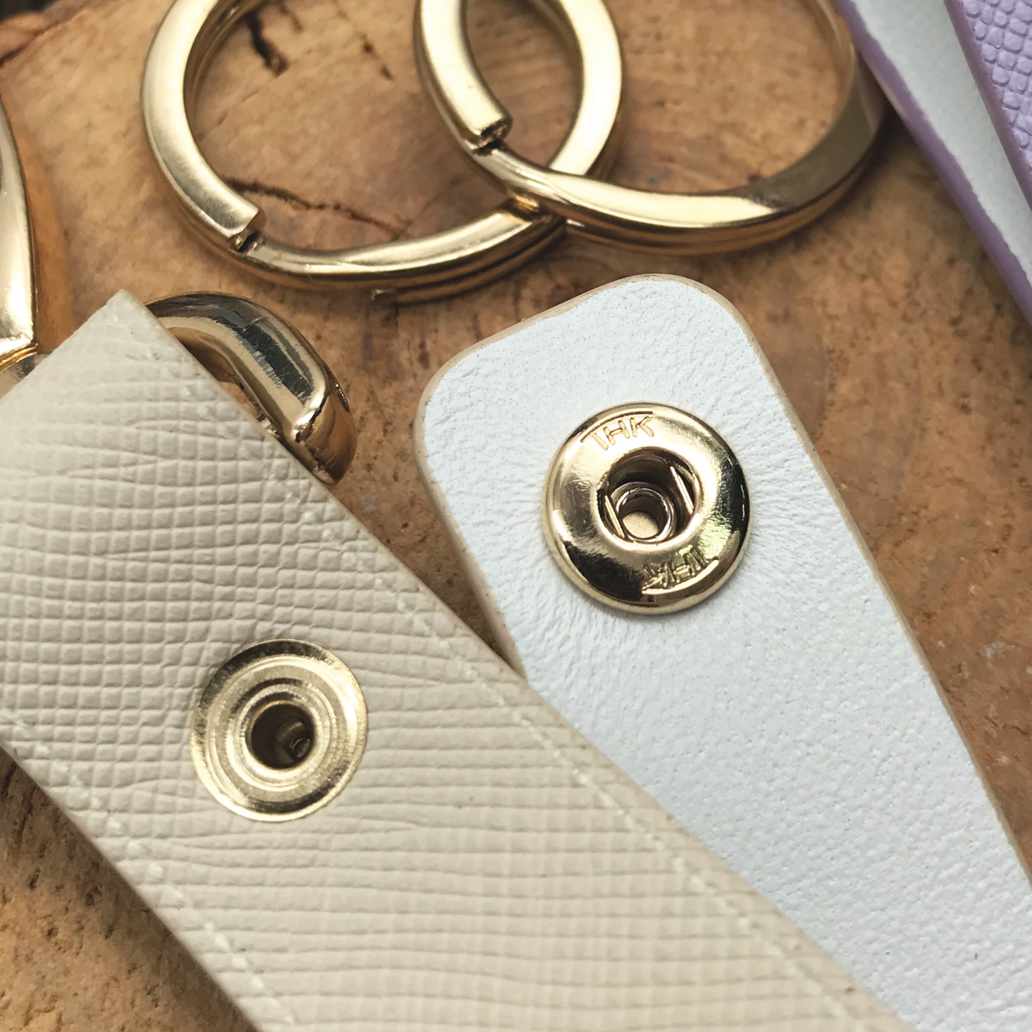 Saffiano Leather | Belt Loop Keyring | 十字紋牛皮系列 | 皮帶鎖匙扣