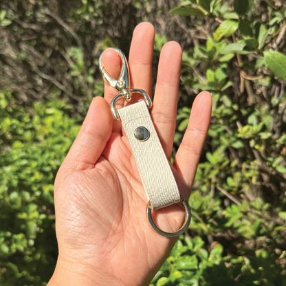 Saffiano Leather | Belt Loop Keyring | 十字紋牛皮系列 | 皮帶鎖匙扣