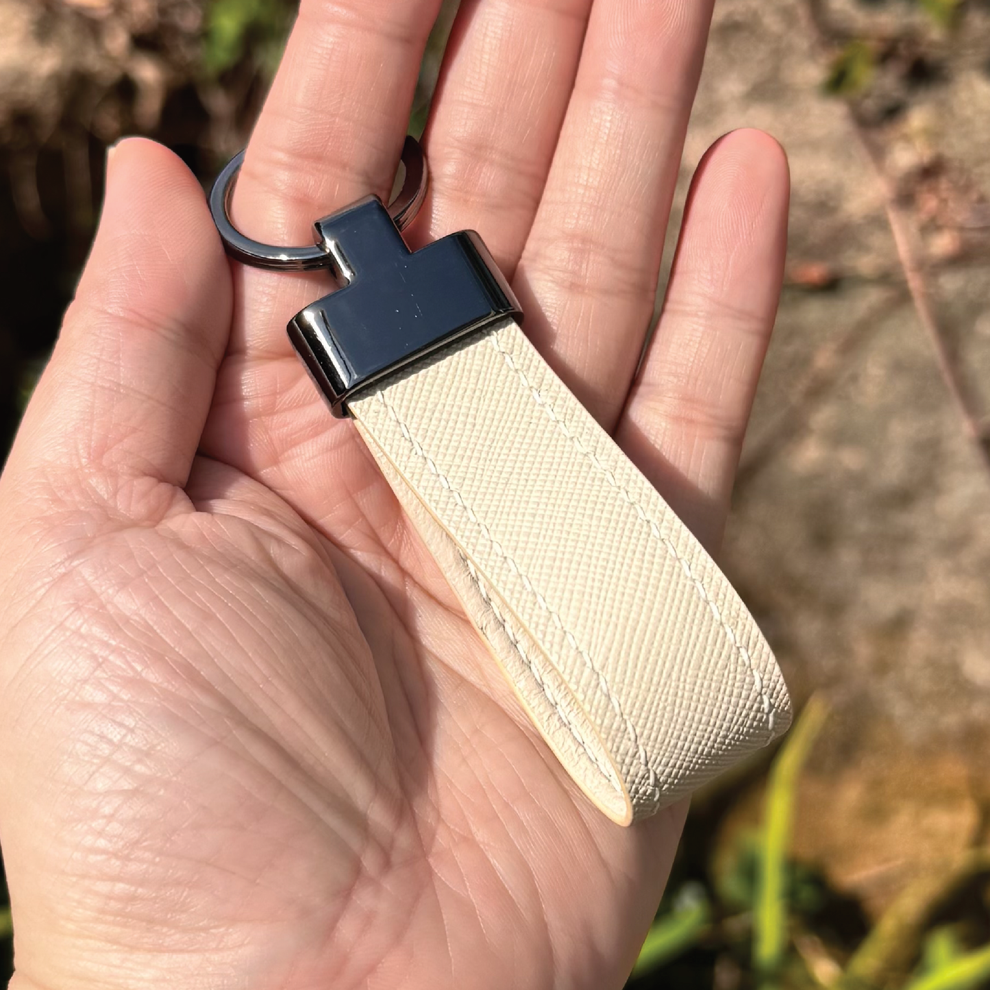 Saffiano Leather | Key Fob