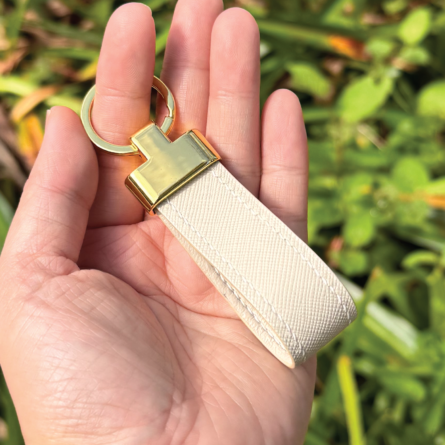 Saffiano Leather | Key Fob