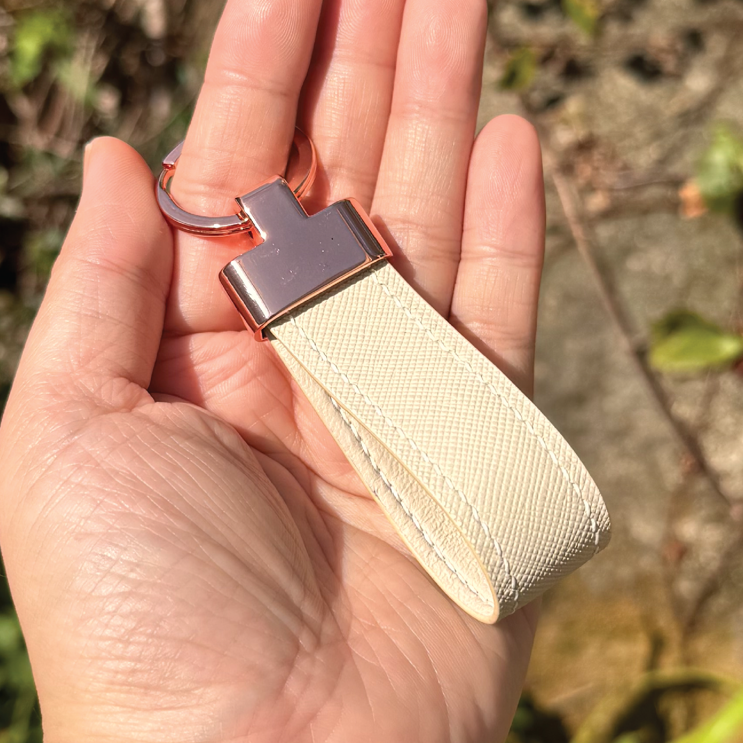 Saffiano Leather | Key Fob