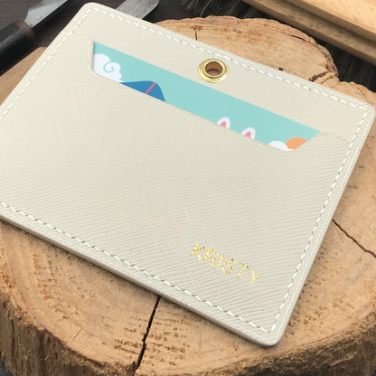 Saffiano Leather | ID Cardholder with Lanyard | Vertical, Horizontal Style | 十字紋牛皮系列 | 掛頸職員卡套 | 直款橫款