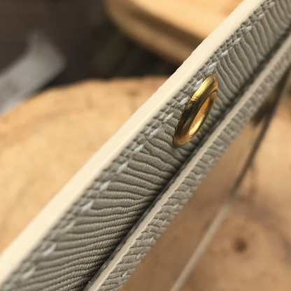 Saffiano Leather | ID Cardholder with Lanyard | Vertical, Horizontal Style | 十字紋牛皮系列 | 掛頸職員卡套 | 直款橫款