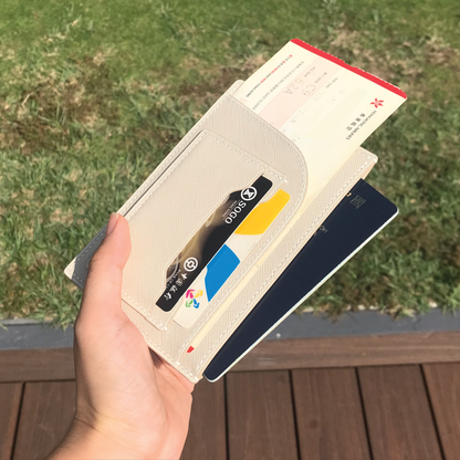 Saffiano Leather | Simple Passport Holder | 十字紋牛皮系列 | 簡約護照套