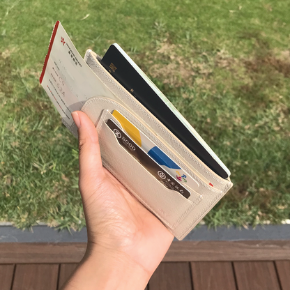 Saffiano Leather | Simple Passport Holder | 十字紋牛皮系列 | 簡約護照套