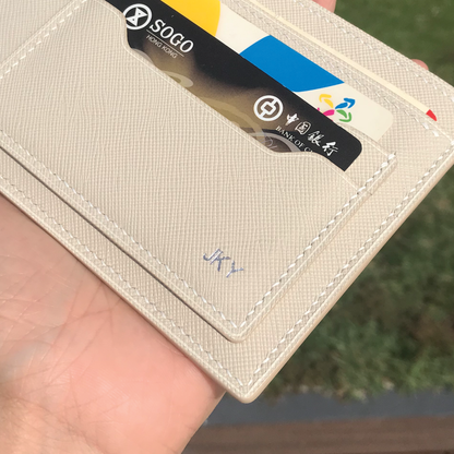 Saffiano Leather | Simple Passport Holder | 十字紋牛皮系列 | 簡約護照套