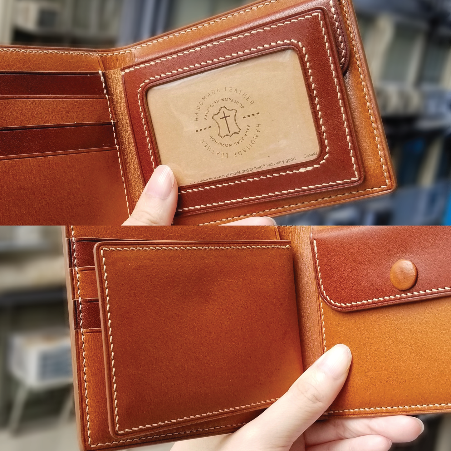 Add-on | Extra 3-Page Compartment (for short wallet) | 附加服務 | 添加第三頁隔層 (僅適用於兩摺短銀包)