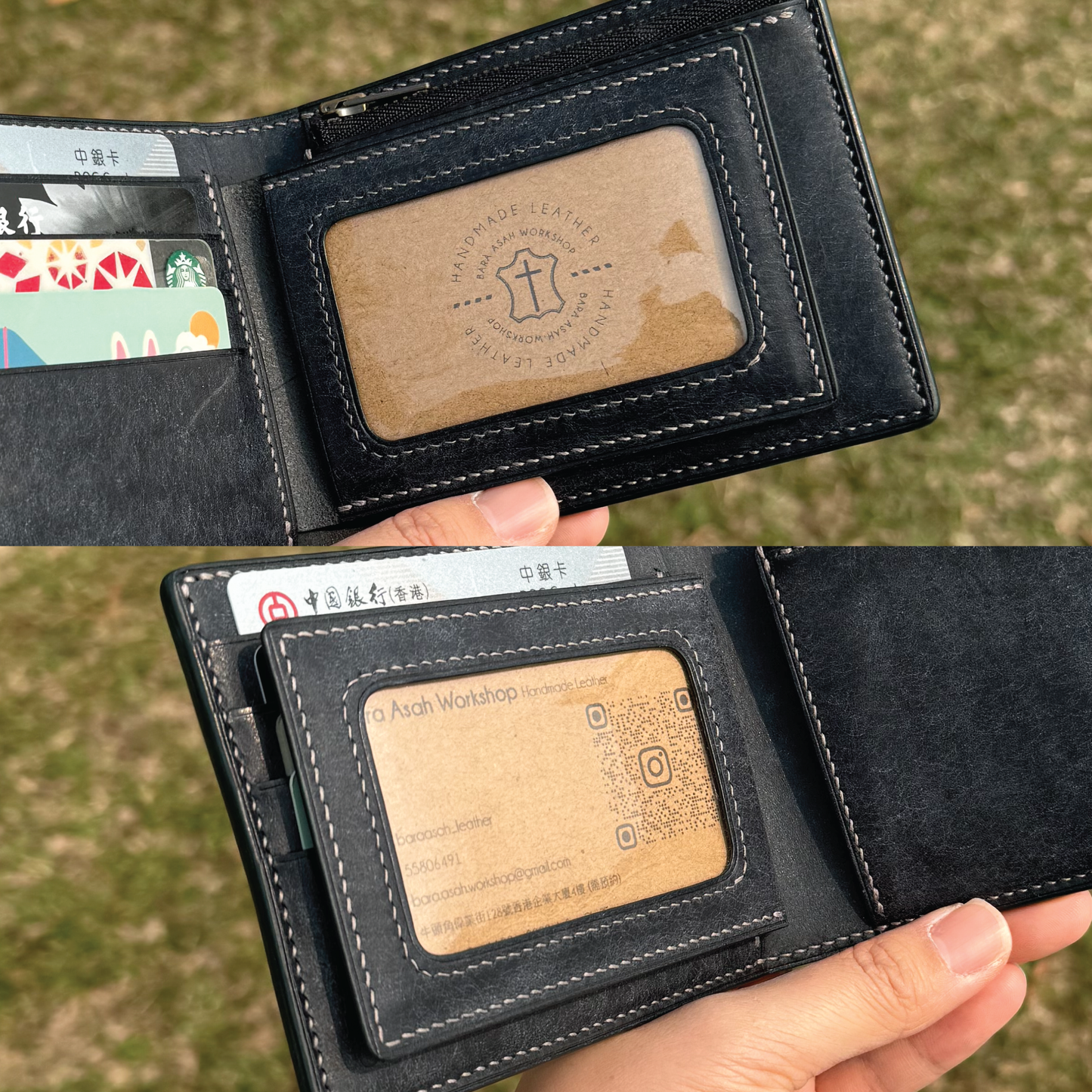 Add-on | Extra 3-Page Compartment (for short wallet) | 附加服務 | 添加第三頁隔層 (僅適用於兩摺短銀包)
