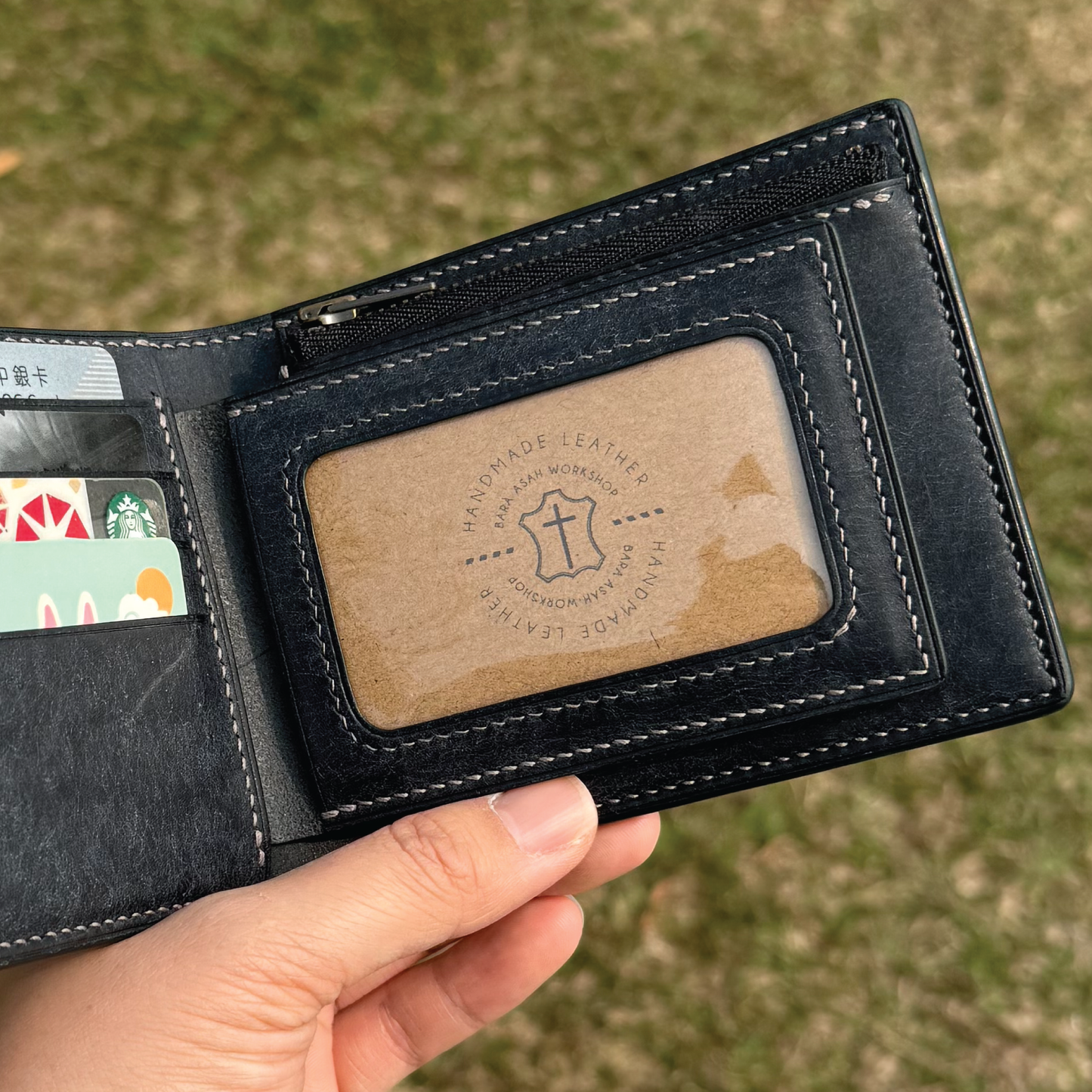 Add-on | Extra 3-Page Compartment (for short wallet) | 附加服務 | 添加第三頁隔層 (僅適用於兩摺短銀包)