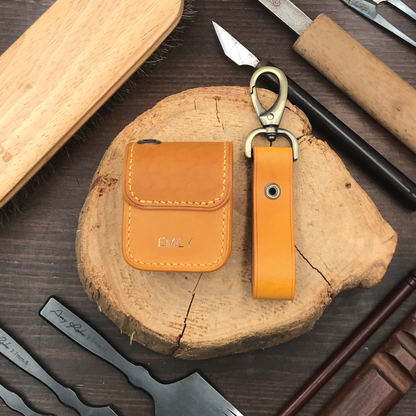 Buttero Leather | Airpod Case | 植鞣牛皮系列 | 蘋果耳機保護套