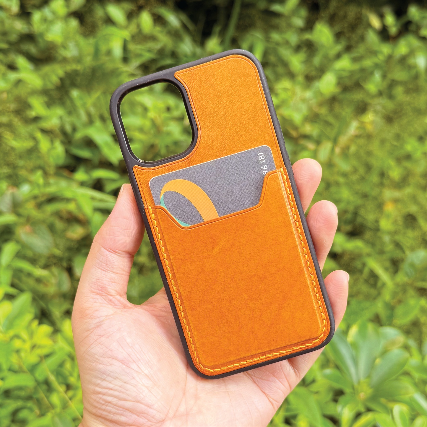 Buttero Leather | Card Slot iPhone Case | 植鞣牛皮系列 | 卡位手機殼