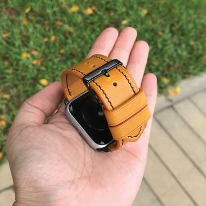Buttero Leather | Lightweight Apple Watch Strap | 植鞣牛皮系列 | 輕盈款iWatch錶帶