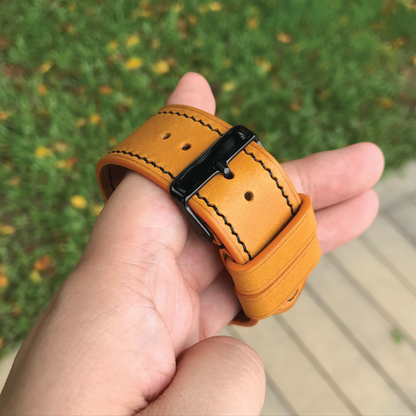 Buttero Leather | Lightweight Apple Watch Strap | 植鞣牛皮系列 | 輕盈款iWatch錶帶