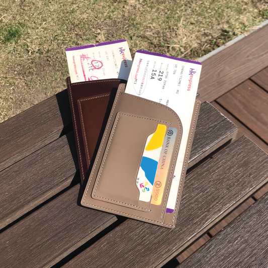 Buttero Leather | Simple Passport Holder | 植鞣牛皮系列 | 簡約護照套