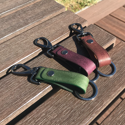 Pueblo Leather | Belt Loop Keyring | 磨砂牛皮系列 | 皮帶鎖匙扣