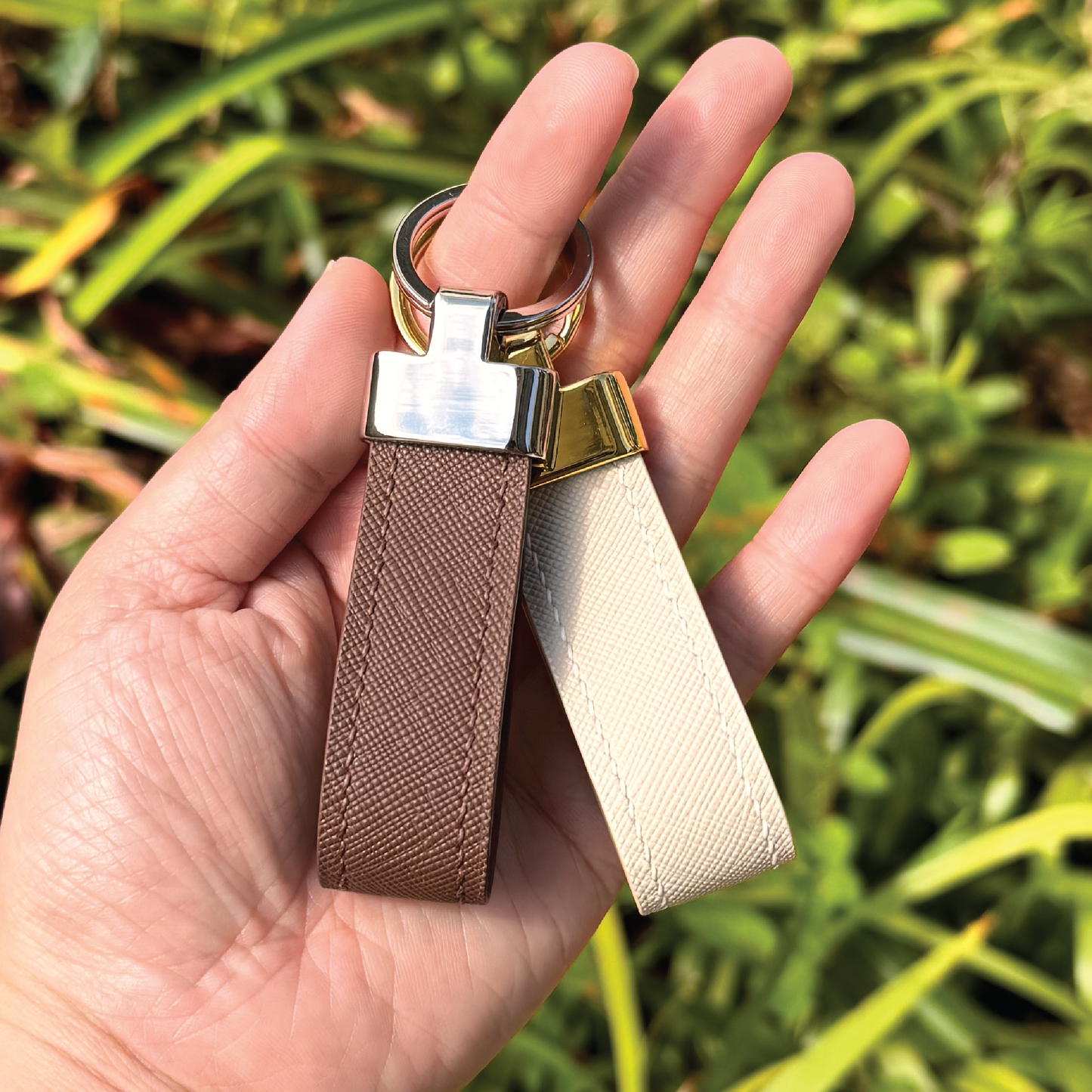 Saffiano Leather | Key Fob