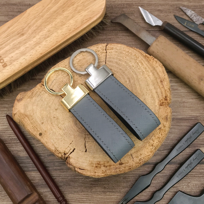 Saffiano Leather | Key Fob
