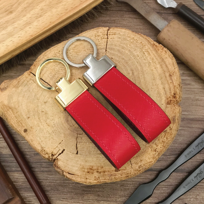 Saffiano Leather | Key Fob