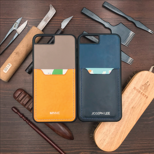Buttero Leather | Card Slot iPhone Case | 植鞣牛皮系列 | 卡位手機殼