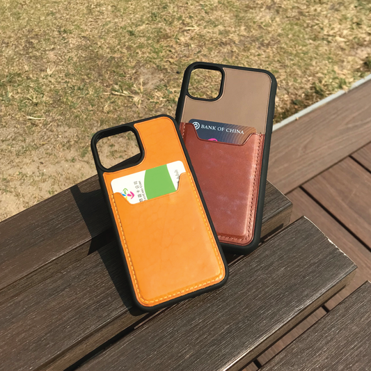 Buttero Leather | Card Slot iPhone Case | 植鞣牛皮系列 | 卡位手機殼