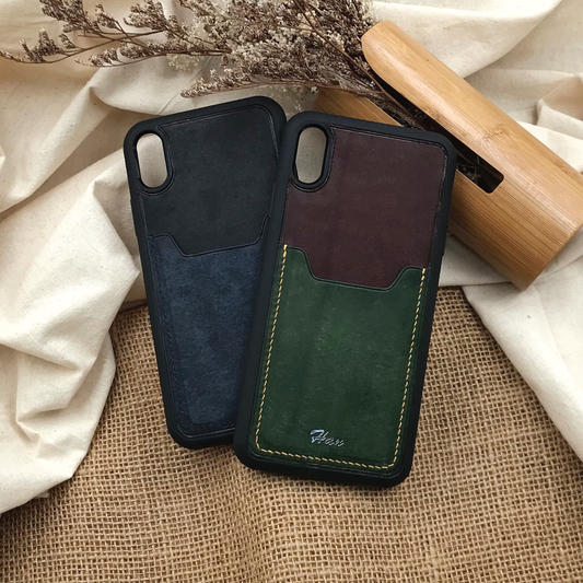 Pueblo Leather | Card Slot iPhone Case | 磨砂牛皮系列 | 卡位手機殼