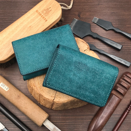 Pueblo Leather | Magnetic Snap Business Name Card Case | 磨砂牛皮系列 | 磁扣開關卡片盒