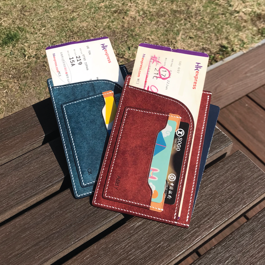 Pueblo Leather | Simple Passport Holder | 磨砂牛皮系列 | 簡約護照套