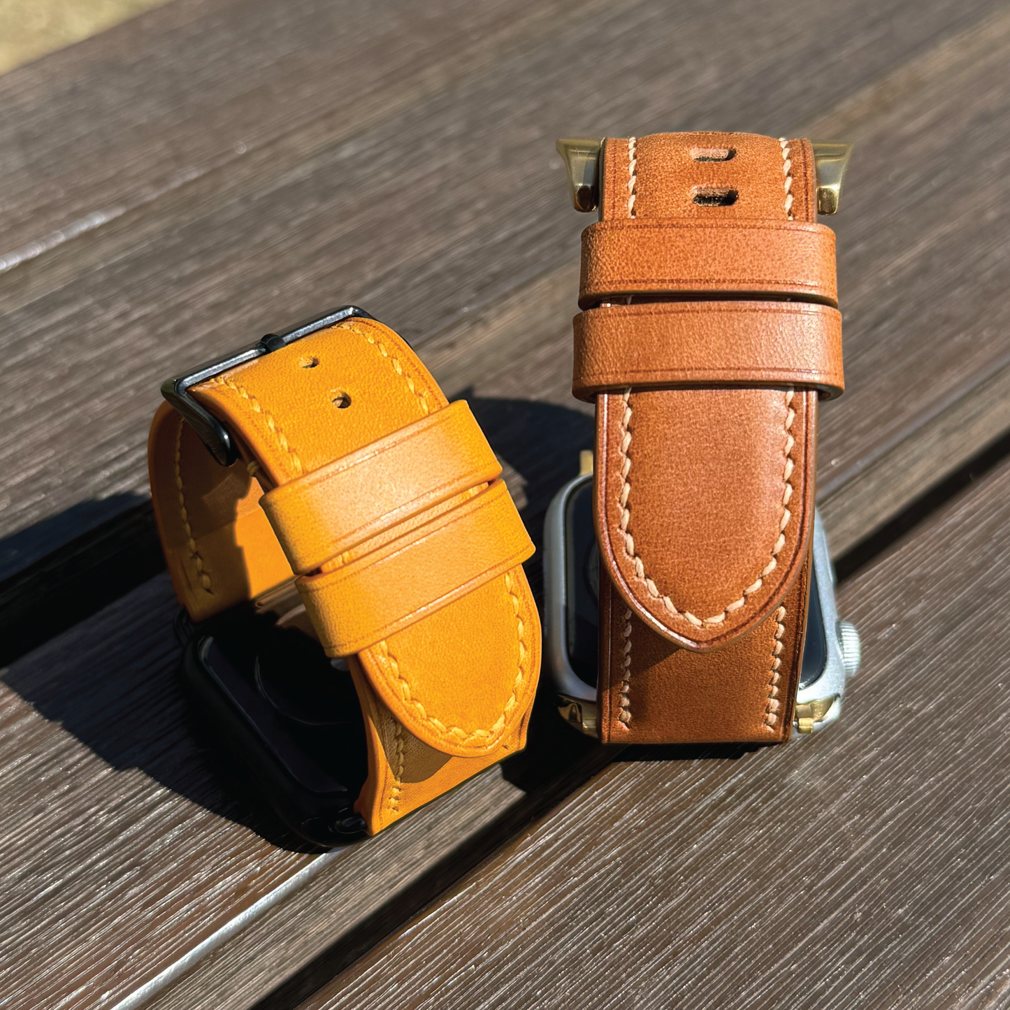 Buttero Leather | Heavy-Duty Apple Watch Strap | 植鞣牛皮系列 | 厚身款iWatch錶帶