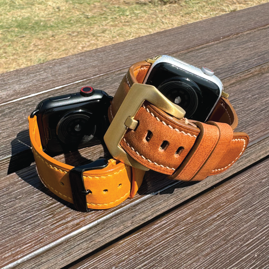 Buttero Leather | Heavy-Duty Apple Watch Strap | 植鞣牛皮系列 | 厚身款iWatch錶帶