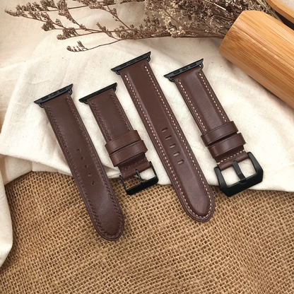 Calf Leather | Heavy-Duty Apple Watch Strap | 小牛皮系列 | 厚身款iWatch錶帶
