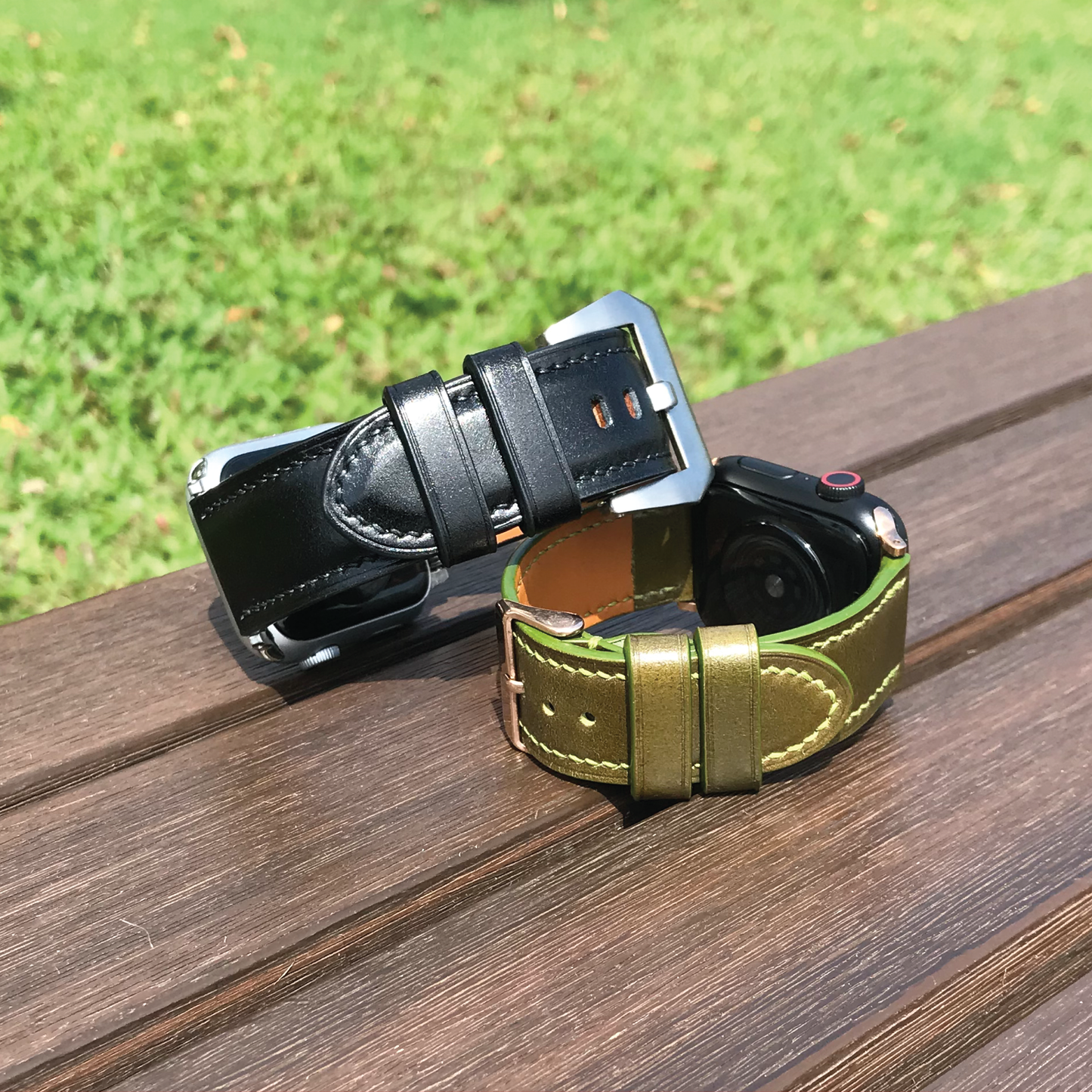Cordovan Leather | Heavy-Duty Apple Watch Strap | 馬臀皮系列 | 厚身款iWatch錶帶