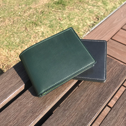 Calf Leather | Bifold Short Wallet | Zipper Slot Design | 小牛皮系列 | 兩摺短銀包 | 拉鏈包款式